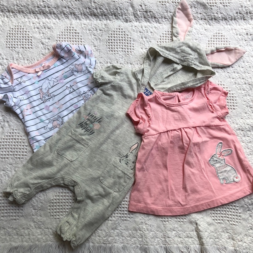 0-3 Month Bunny Set